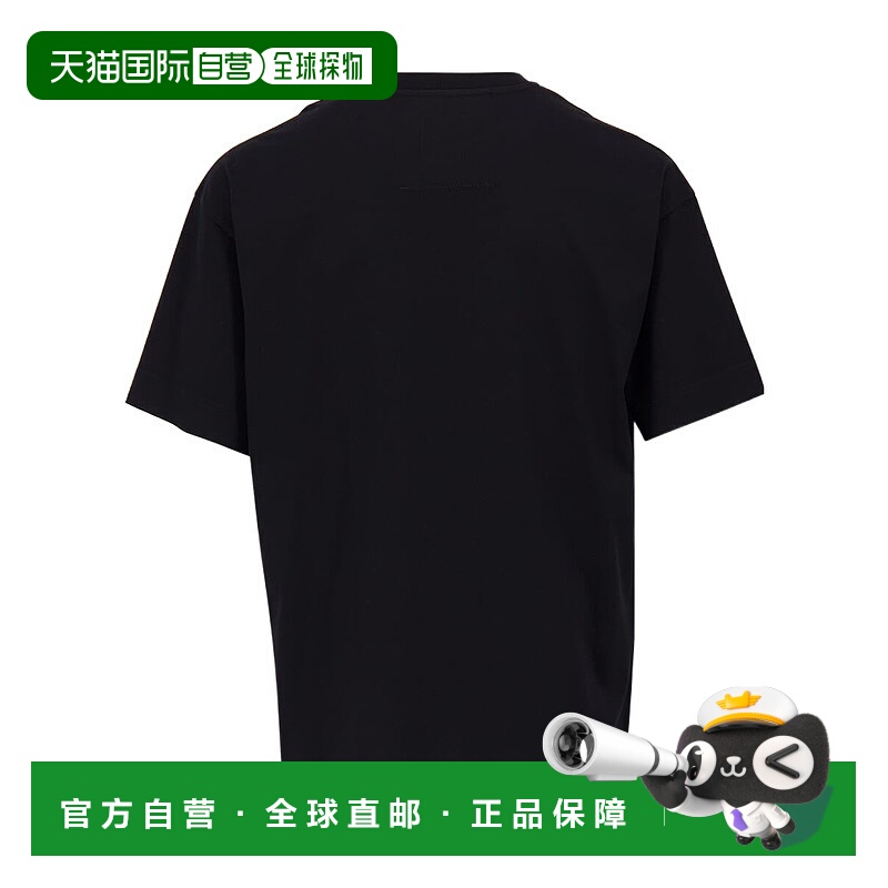1h可退 GIVENCHY 男士T恤 BM71JA3YP3001 AW2024 黑色 短袖圆领T