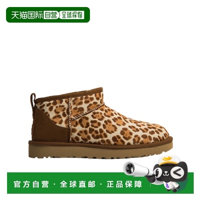 UGG 女士高跟鞋 1178110FDJ SS2026 棕色 圆头短筒靴