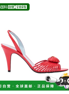 VALENTINO 女士凉鞋 WS0LU8DMDKE7 AW2025 红色 圆头高跟凉鞋