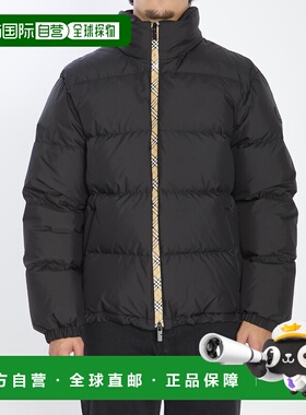 BURBERRY 男士夹克 8110196A1189 AW2025 黑色 Puffer jacket wit