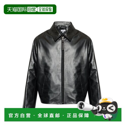 LOEWE 男士夹克 H526Y34LBT0BLACK AW2026 黑色 Leather jacket