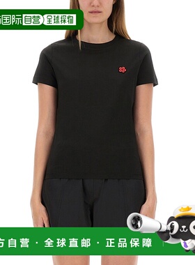 KENZO 女士T恤 FF62TS2594SO99J AW2025 黑色