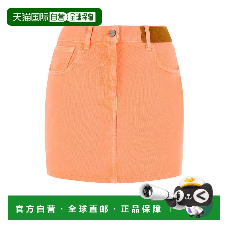 1h可退 PALM ANGELS 女士半身裙 PWYF009S22DEN0016660 SS2022