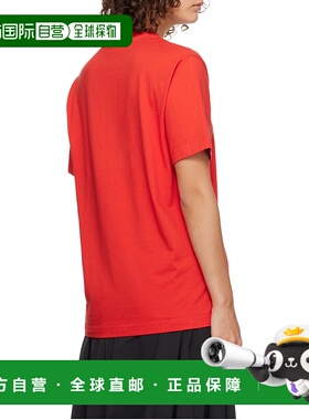 KENZO 男士T恤 FF58TS4824SG16 SS2025 红色 短袖刺绣T恤