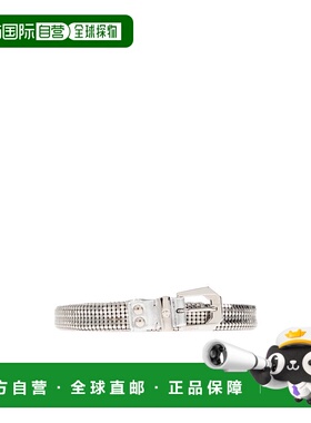 VERSACE 女士腰带 10121661A153021E01P AW2025 白色