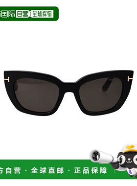 1h可退 TOM FORD 女士眼镜 FT1190S01A SS2025 黑色 FT1190/S