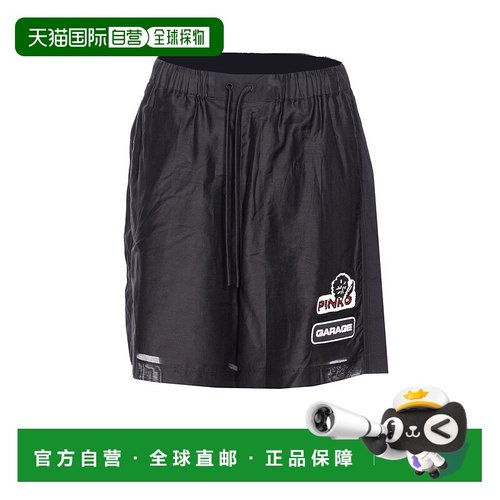 PINKO 女士短裤 105243A2M7Z99 SS2025 黑色休闲裤