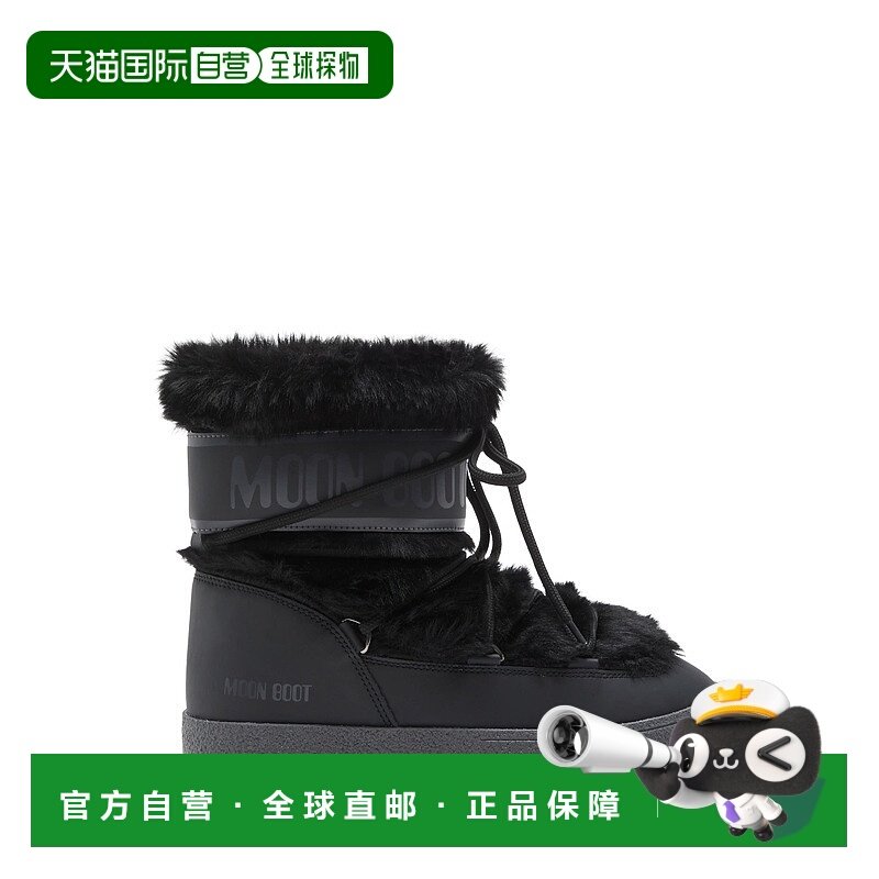 MOON BOOT 女士雪地靴 80D2450130N001 AW2025 黑色