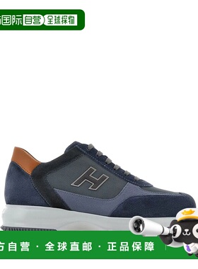 HOGAN 男士运动鞋 HXM00N0Q101R6C0SUD AW2024 灰色