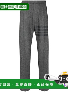 THOM BROWNE 男士休闲裤 MTC001A06393035 CO 灰色 4-Bar修身休闲