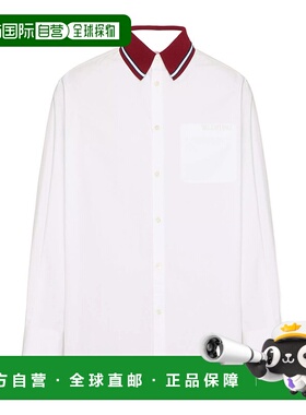 VALENTINO 男士衬衫 VABC974WW0BO AW2024 白色