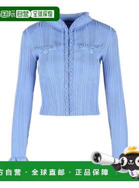 1h可退 SELF-PORTRAIT 女士西服 RS26555CB AW2025 蓝色 立领夹克