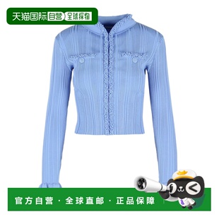 女士西服 PORTRAIT RS26555CB AW2025 立领夹克 1h可退 蓝色 SELF