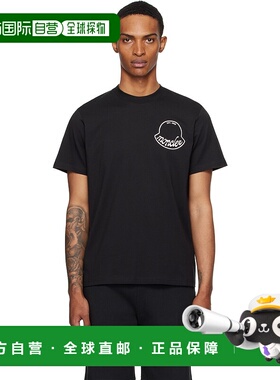 1h可退 潮奢 Moncler 盟可睐 男士 黑色 Archivio Creativo T 恤