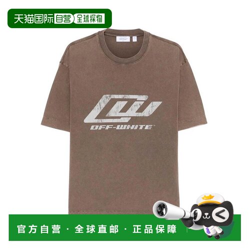 OFF-WHITE 男士T恤 OMAA120S26JER00Z2001 AW2025