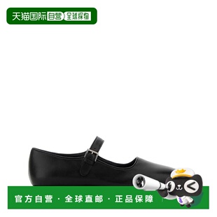 THE ROW 女士休闲鞋 F1003N61BLK CO 黑色 皮质芭蕾平底鞋