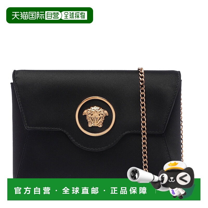 1h可退 VERSACE 女士斜挎包 10030181A114911B00V CO 黑色 LA MED