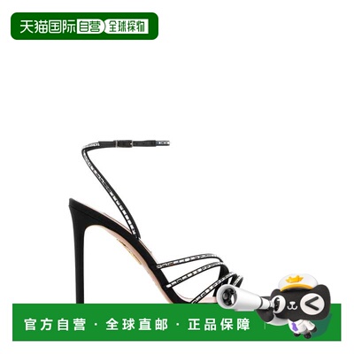 1h可退 潮奢 AQUAZZURA 女士 Mistica 精饰布织凉鞋 MSIHIGS0GROB