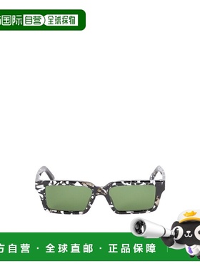 OFF-WHITE 男士眼镜 OERI13AWARREN1255 AW2024 绿色