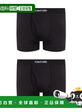 1h可退 TOM FORD 男士内裤 T4XC314100002 CO 黑色 Branded boxer