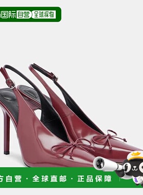 1h可退 潮奢 Jacquemus 女士 Cubisto 100 皮质露跟浅口鞋女鞋