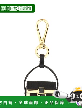FENDI 女士钥匙扣 7AS133ALIJF0KUR SS2023 黑色 Pico Baguette C