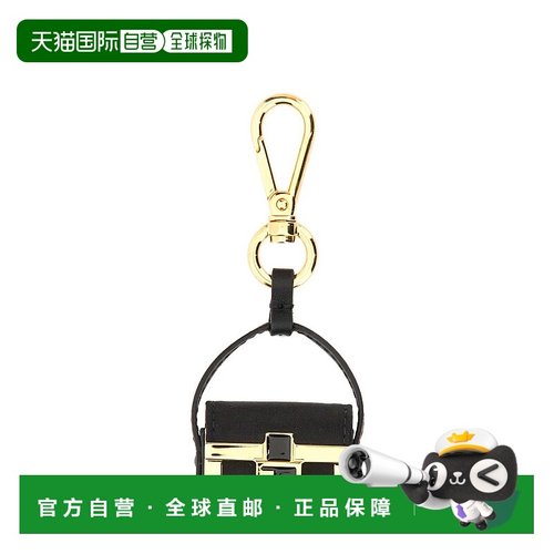 FENDI 女士钥匙扣 7AS133ALIJF0KUR SS2023 黑色 Pico Baguette C