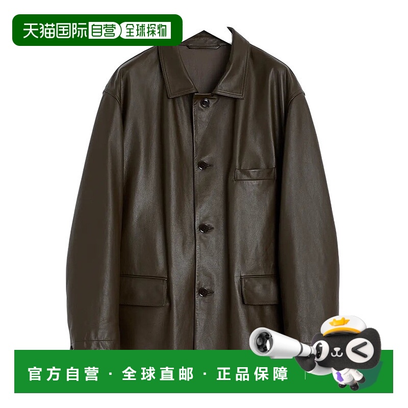 1h可退 LEMAIRE 男士外套 OW1074LL0095BR440 SS2025 军绿色