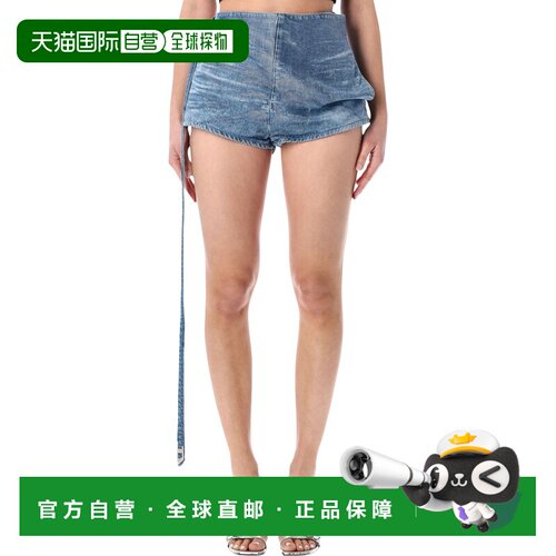 DIESEL 女士短裤 26PA2377009P2301 SS2026 蓝色 Diesel Drexa FS
