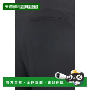 女士休闲裤 低腰羊毛休闲裤 CH24APA32063001 黑色 AW2024 CHLOÉ