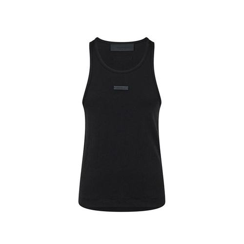 1h可退 潮奢 Essentials 女士 混纺背心上衣 black黑色 舒适时尚