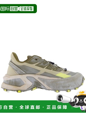 DIESEL 男士运动鞋 Y03444P8140HA947 AW2025 灰色 D-Cage 运动鞋