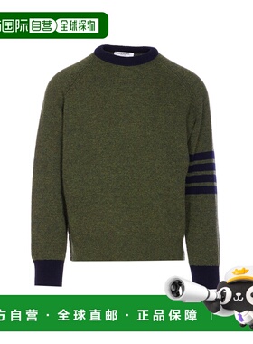 THOM BROWNE 男士针织衫 MKA569BY1026310 CO 绿色 Green Sweater