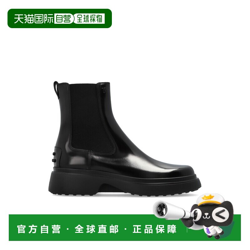 1h可退 TOD'S 女士靴子 XXW74L0JK20AKT0B999 AW2026 黑色短靴