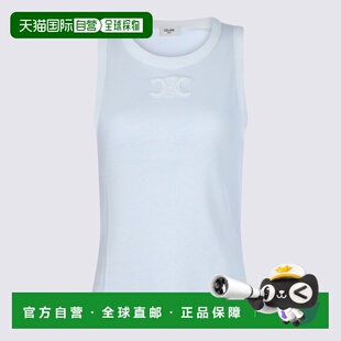 女士背心吊带 TRIOMPHE 2X45N2P3301OW 白色 TANK SS2026 CELINE