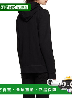 CANADA GOOSE 男士卫衣 7401M61 CO 黑色 Black cotton sweatshir