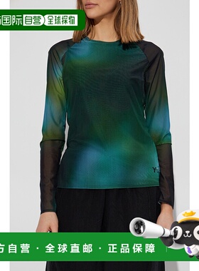 Y-3 女士背心吊带 JL83010MULTCO SS2025 绿色 Transparent Top