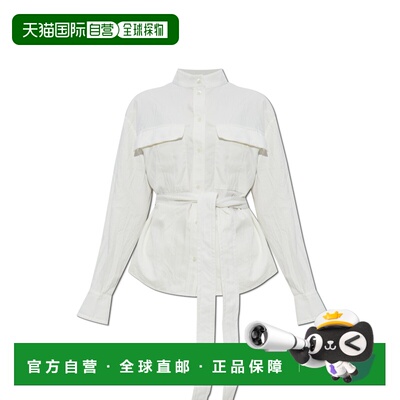 SALVATORE FERRAGAMO 女士衬衫 13H270C783913MASCARPONE