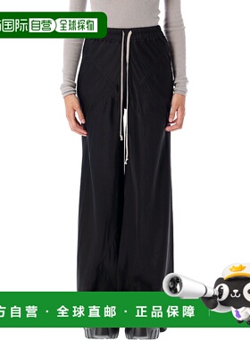 RICK OWENS 女士休闲裤 RP02E4304SCH09 AW2025 黑色