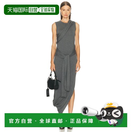 1h可退 潮奢 J.W. Anderson 女士 绑带细节无袖连衣裙 KW1445YN03