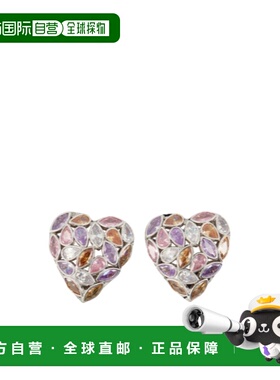 1h可退 SELF-PORTRAIT 女士耳饰 RS26617EMU SS2026 花色 心形多