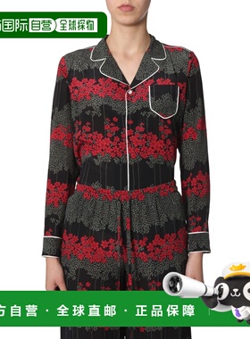 潮奢 Red Valentino 红 华伦天奴 女士 DREAMING PEONY 印花衬衫