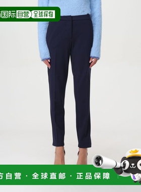 PINKO 女士休闲裤 100155A24DG02 AW2024 黑色 Pantalone Pinko i