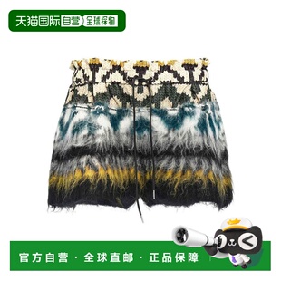 女士短裤 Patterned 2407435013 黑色 Shorts AW2024 SACAI
