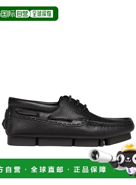 FENDI 男士商务休闲鞋 7D1685TDKF0ABB AW2024 黑色 MOCASSINI