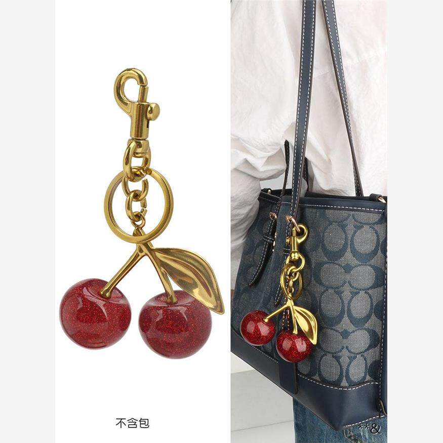 包挂件锁匙扣樱桃吊坠挂