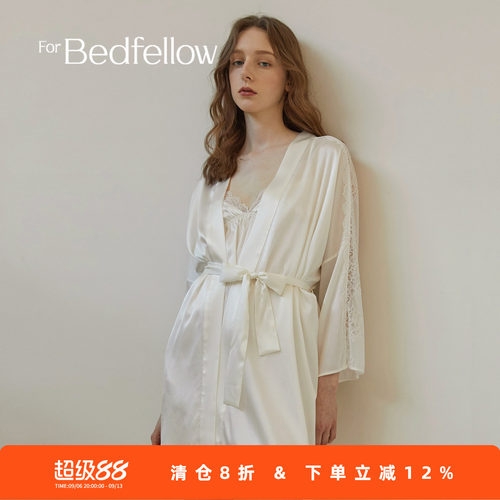 Forbedfellow真丝睡衣女吊带裙