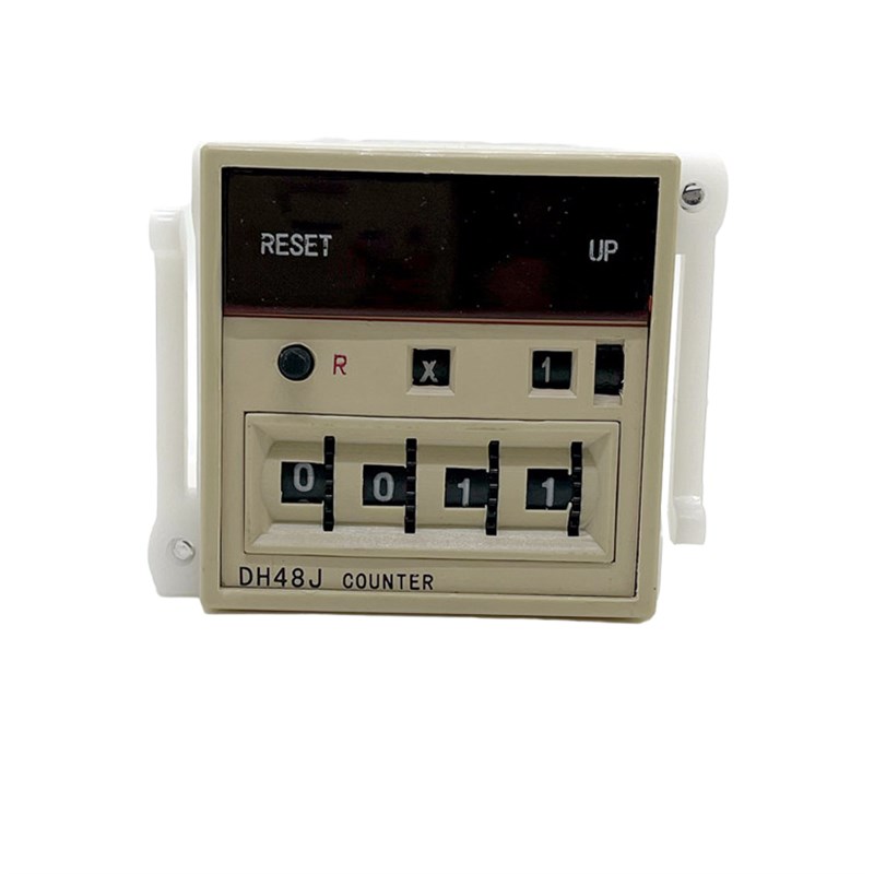 DHC温州大华 DH48J计数器 X1X10X100倍率选择 48*48尺寸48J计数表