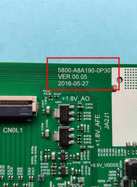 原装创维55V6 58V6 50V6E主板5800-A8A190-0P3屏可选