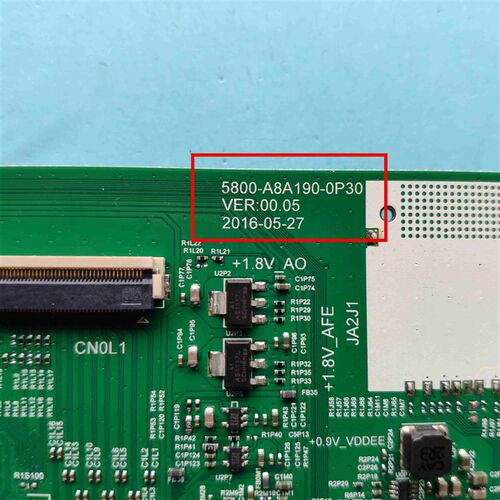 原装创维55V6 58V6 50V6E主板5800-A8A190-0P3屏可选